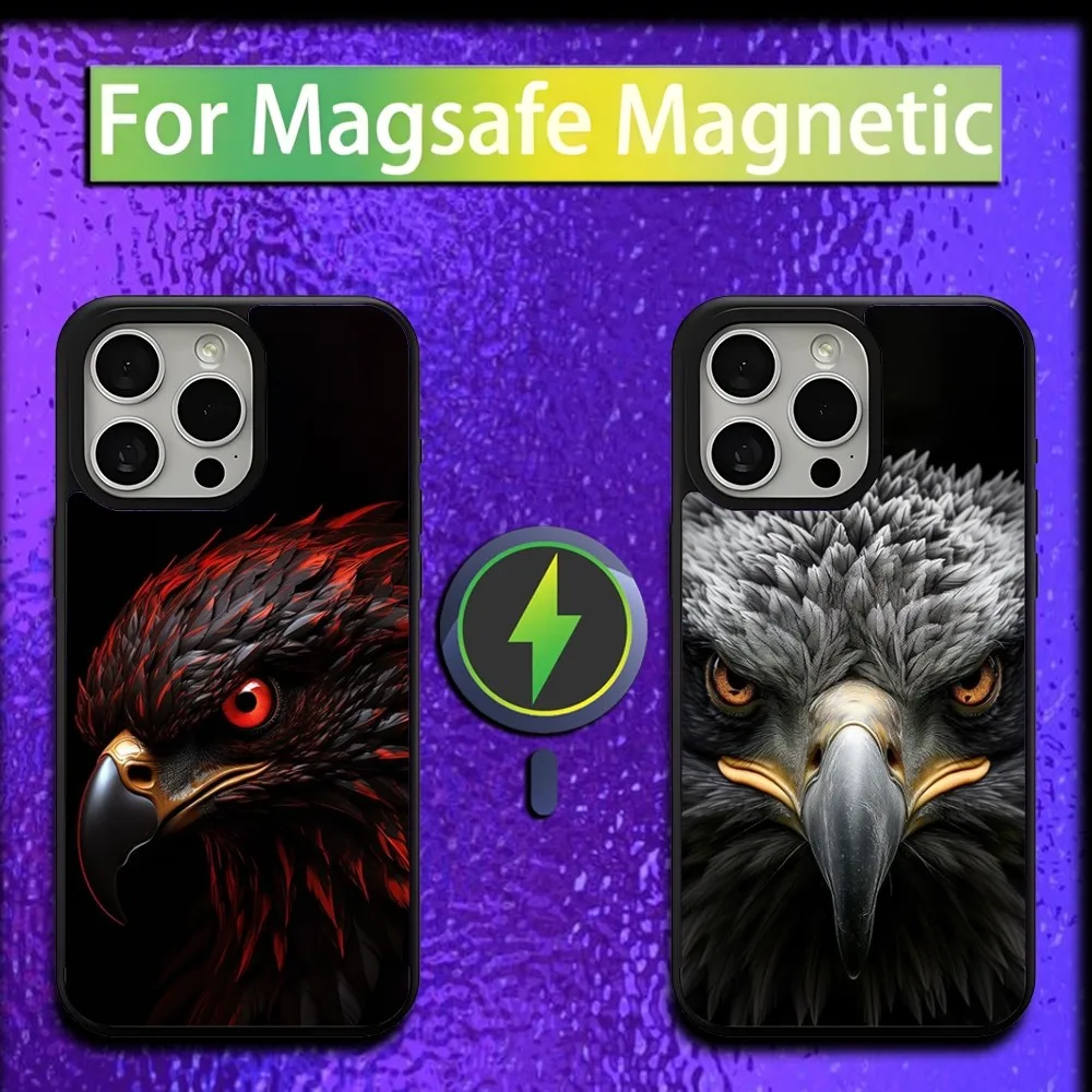 

Eagle Hawk Falcon Phone Case For iPhone 16,15,14,13,12,11,Plus,Pro,Max,Mini Magsafe Magnetic Wireless Charging