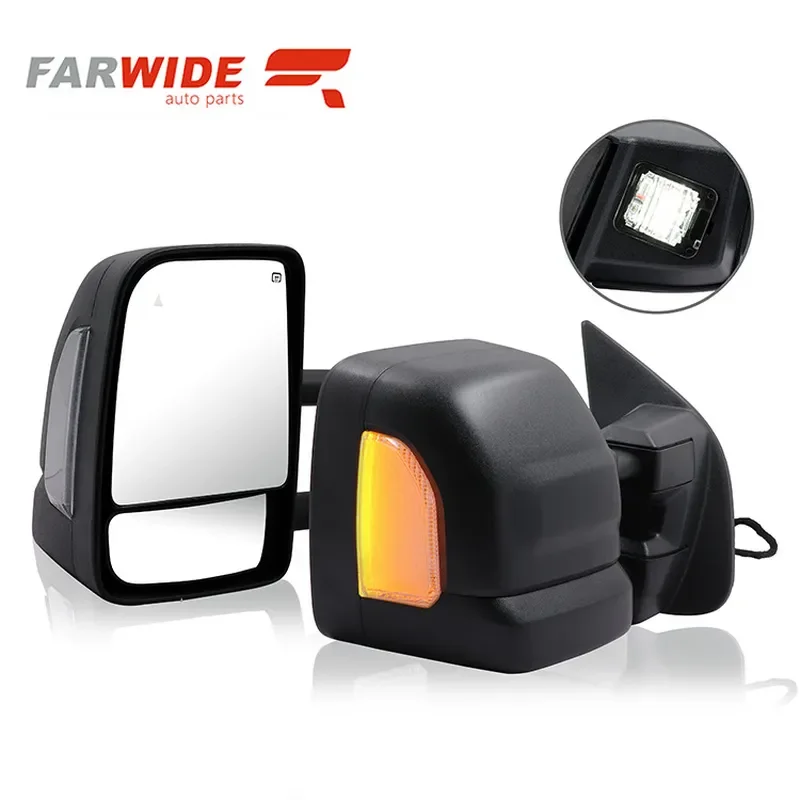 For Titan 2015-2021 Trailer Mirror Rearview Mirror With Memory Function
