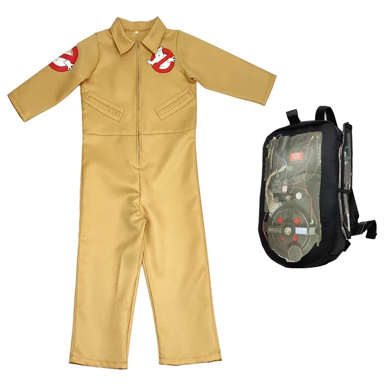 Ghost Busters Cosplay Traje para Homens, Figura Anime, Trajes de Halloween, Brinquedos Adultos, Macacões Armamento, Roupas De Carnaval