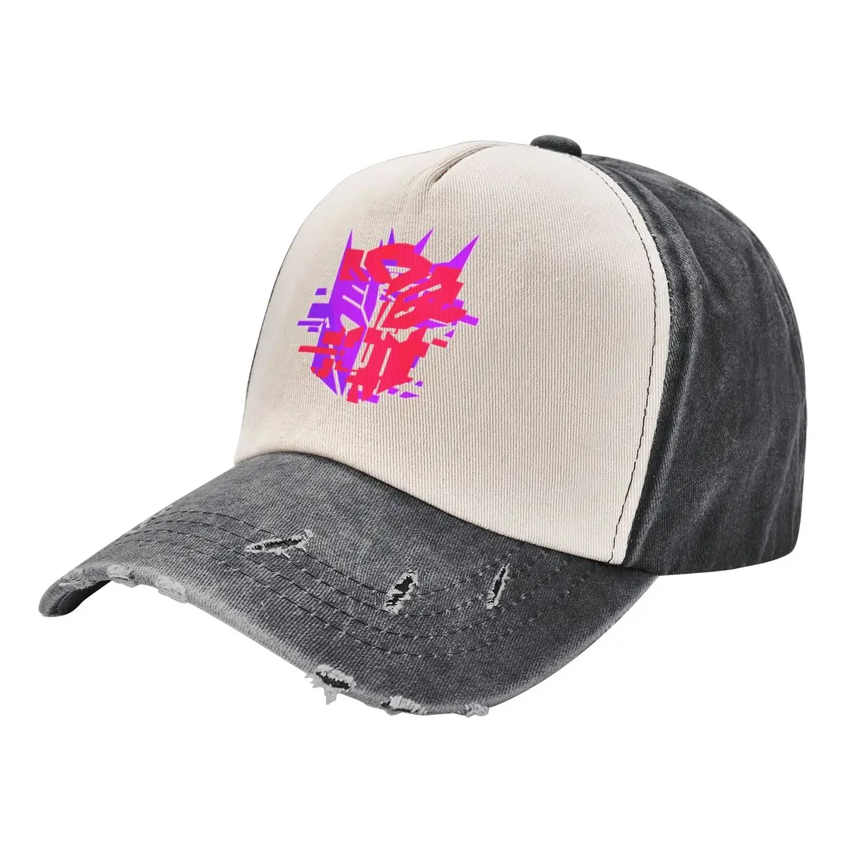 

Бейсбольная кепка с двойным значком Glitch (v.2) модная летняя шляпа Snapback Cap Мужские кепки Женские