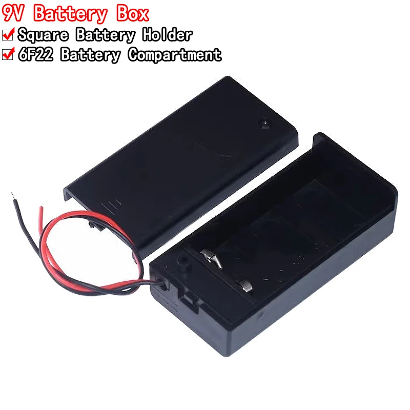 1/5Pcs 9V Battery H…