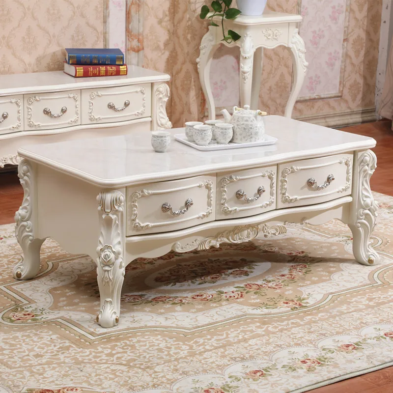 

modern Aesthetic Coffee Tables Nordic Vintage Solid Wood Luxury Coffee Tables Premium Design Mesa De Centro De Sala Furniture