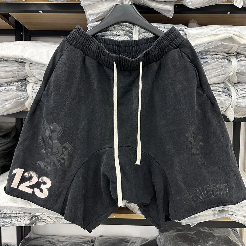 

Тяжелые рта Rrr23, рта с манжетами на талии, повседневные мужские летние рта свободного покроя, молодежные рта для активного жизни