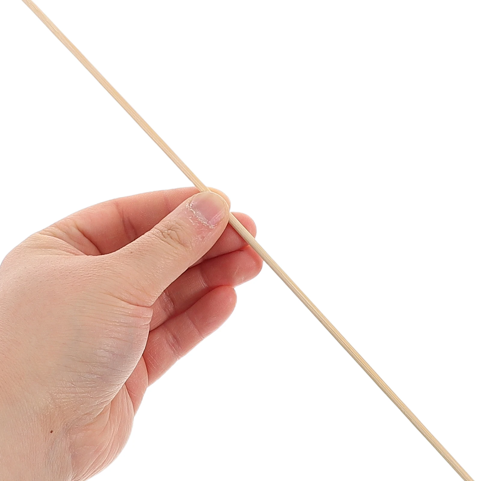 20 Stuks Maken Bamboe Strips Met Vliegers Houten Staven Voor Ambachten Vogelkooi Frame Stokken Dunne Deuvel Kind Deuven