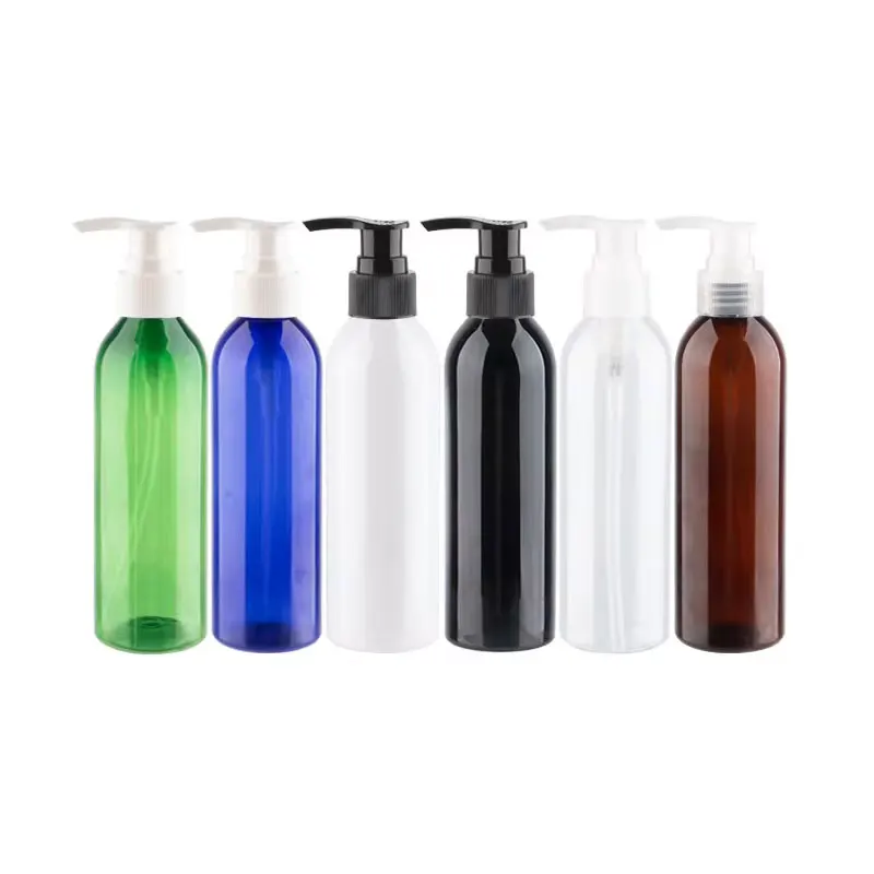 

24pcs 150ml 200ml 250ml Empty Plastic Lotion Pump Cosmetic Grey Bottles With Liquid Soap Dispenser Shampoo Refillable Bottle