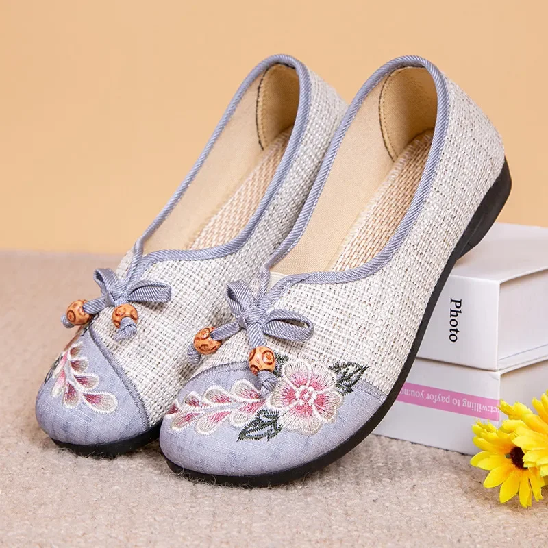 Cresfimix moda feminina doce leve conforto primavera verão sapatos planos senhora casual anti skid azul hotel trabalho mocassins ba81