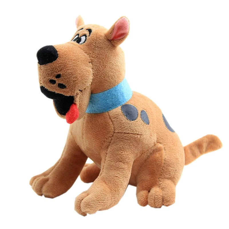 Anime Cartoon Cute Brown Big Dog Breve peluche bambola bambola cuscino letto decorazione divano decorazione regalo per la fidanzata