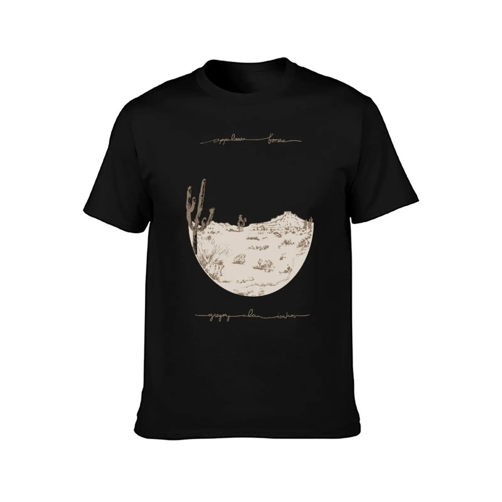 Appaloosa Bones Gregory Alan Isakov 2023 T-Shirt, Summer Casual Cotton Tee, Oversized Streetwear Tops, Vintage Graphic Print
