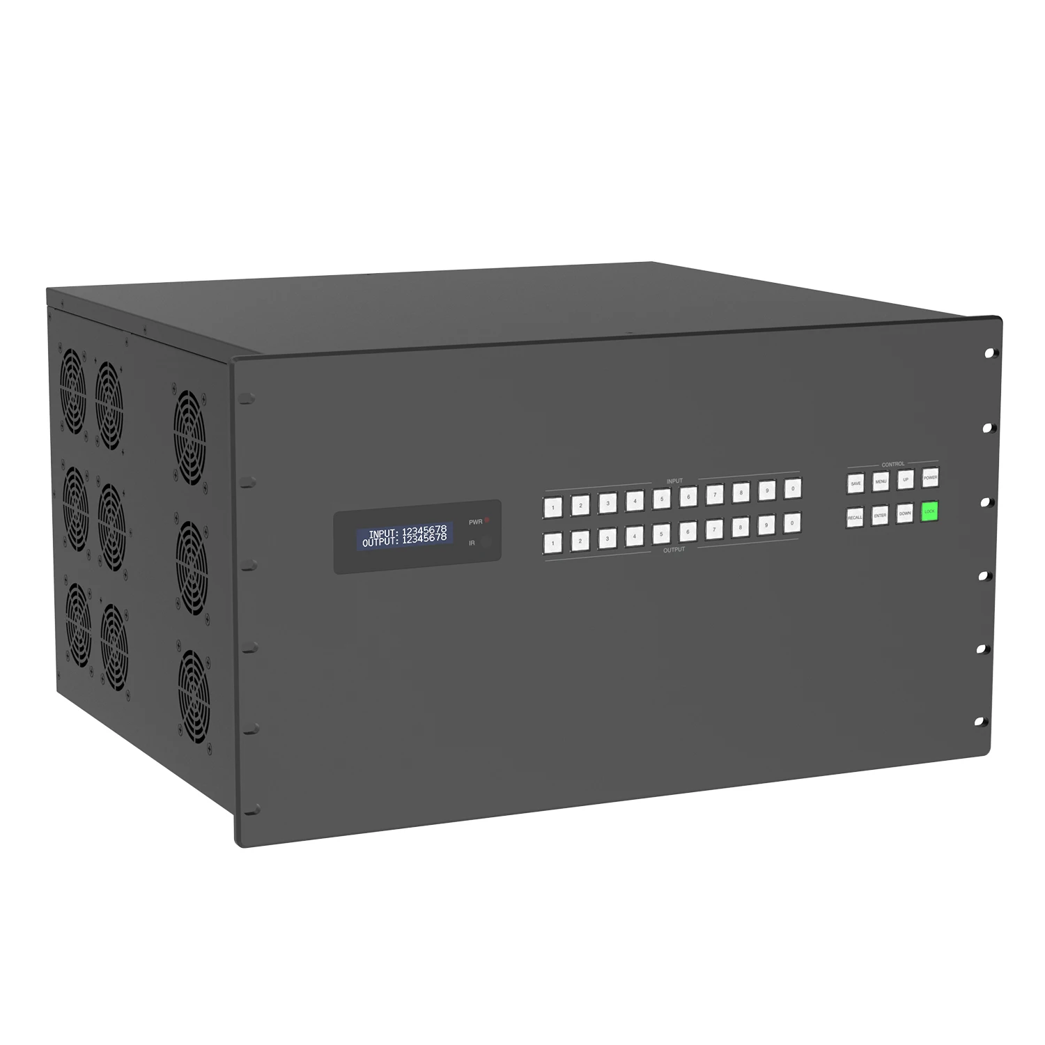 Modular Seamless HDMI matrix 36x36 32x32 4K60hz HDMI matrix 0s Seamless Switching API Commands Free Control4 Crestron Driver