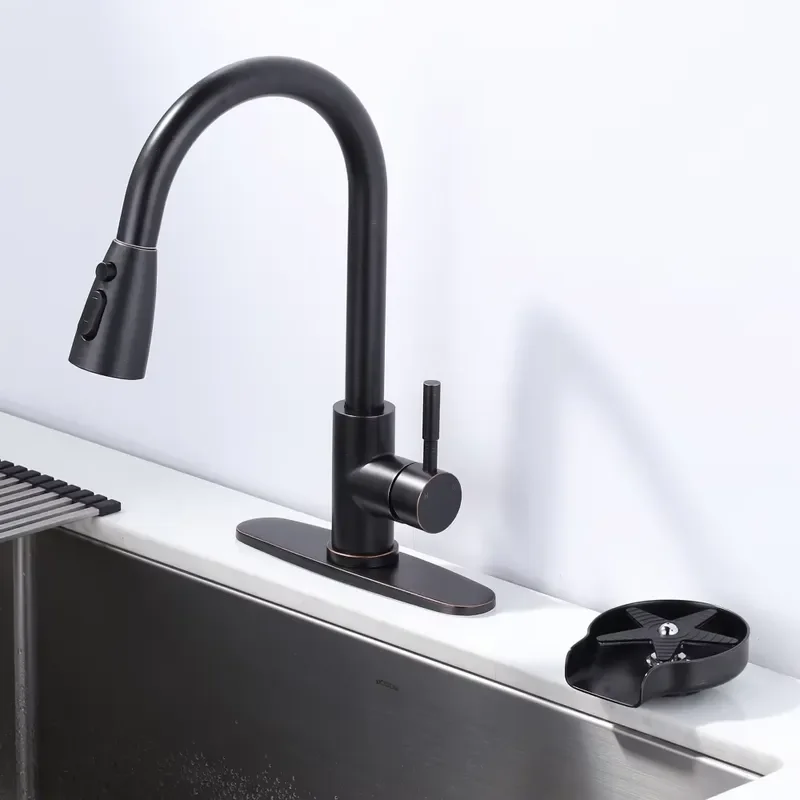 Automatic Stainless Steel Pitcher Washer for Kitchen Sink Bronze Oil Wipe Glass Cleaner Bar Bottle Washing Tool Efficient
