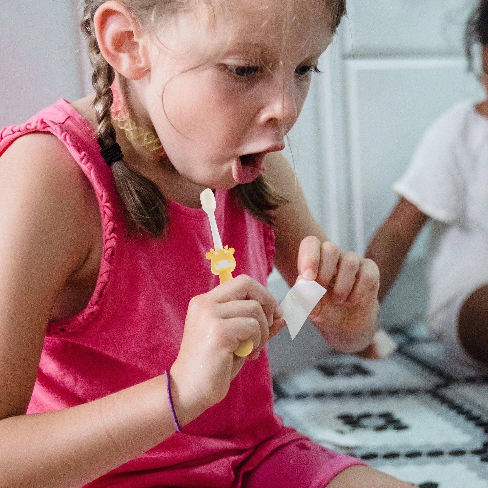 

3 шт., детская зубная щетка с мягкой щетиной, детская ручная чистка с героями мультфильмов, набор зубных щеток для малышей, мягкая