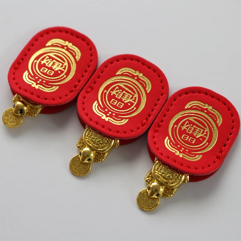 (BF06)Fengshui Lucky Turtle Wallet Charm Money-biting Turtle Ornament Decor With 