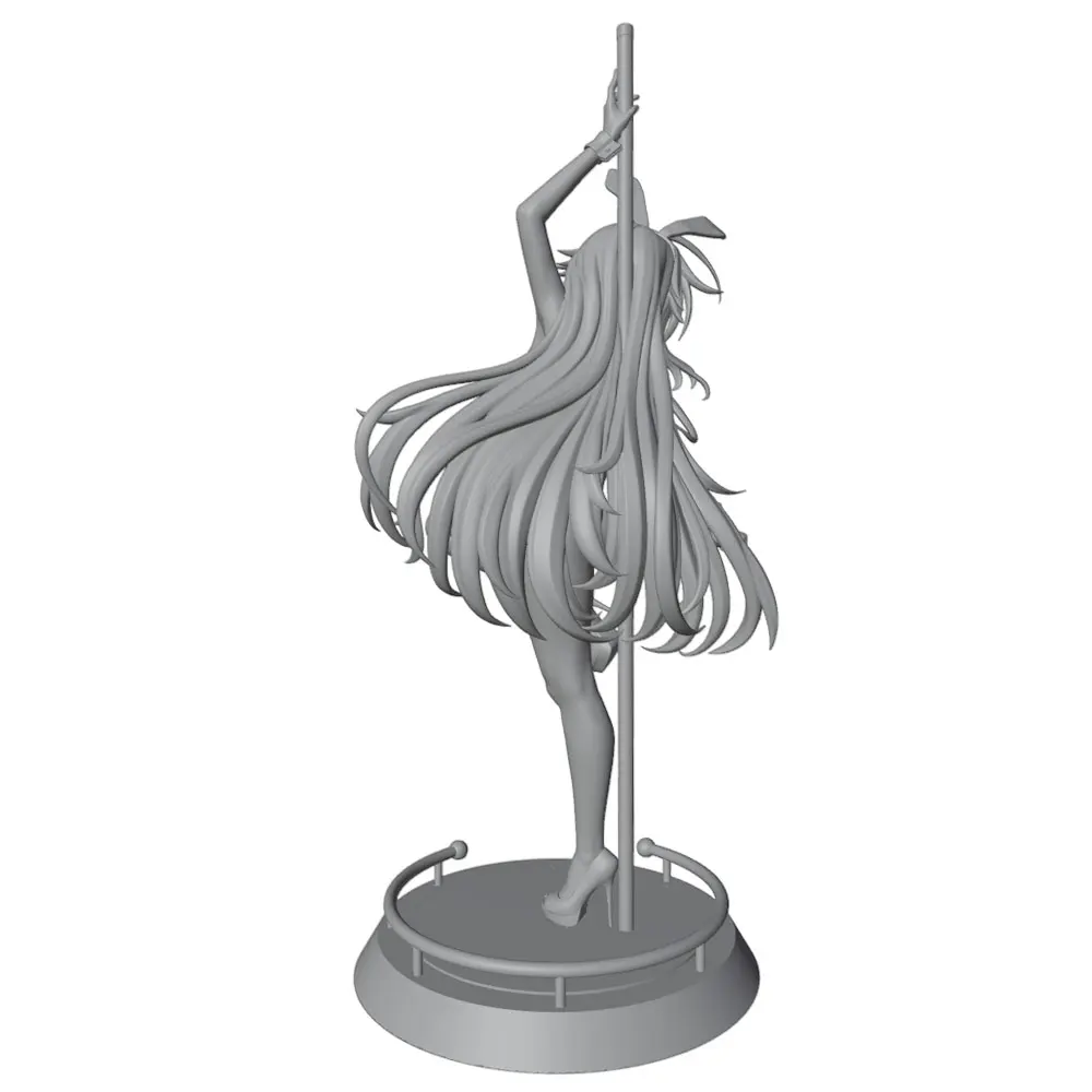 Figura decorativa de anime 1:24 para habitación, sin montar ni pintar - imagen 4
