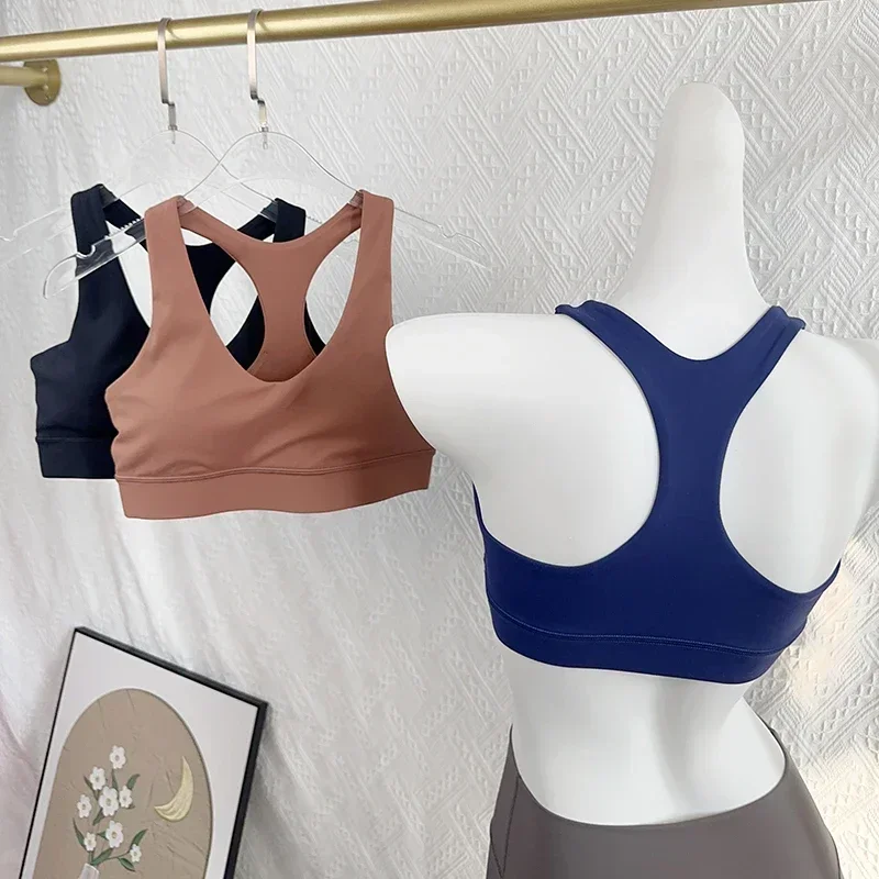 Fitness Yoga Sport Bras High Strength Beautiful Back Yoga Bra Shockproof Breathable Running Pilates Training Fitness Vest