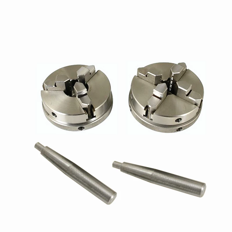50mm 65mm 3/4-Kiefer-Selbstzentrierendes Drehmaschinenfutter mit M14-Gewinde, Manuelles Drehmaschinenfutter für Holzdrehmaschinen, Bohrfutter-Adapter, DIY-Holzbearbeitungswerkzeuge – Detail 13