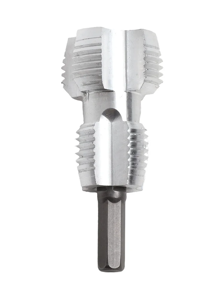 فتاحة مياه 4 نقاط PPR فتاحة أنابيب المياه مهام السباكة تصميم مزدوج الأطراف بناء خفيف الوزن للحفر الكهربائي اليدوي #2