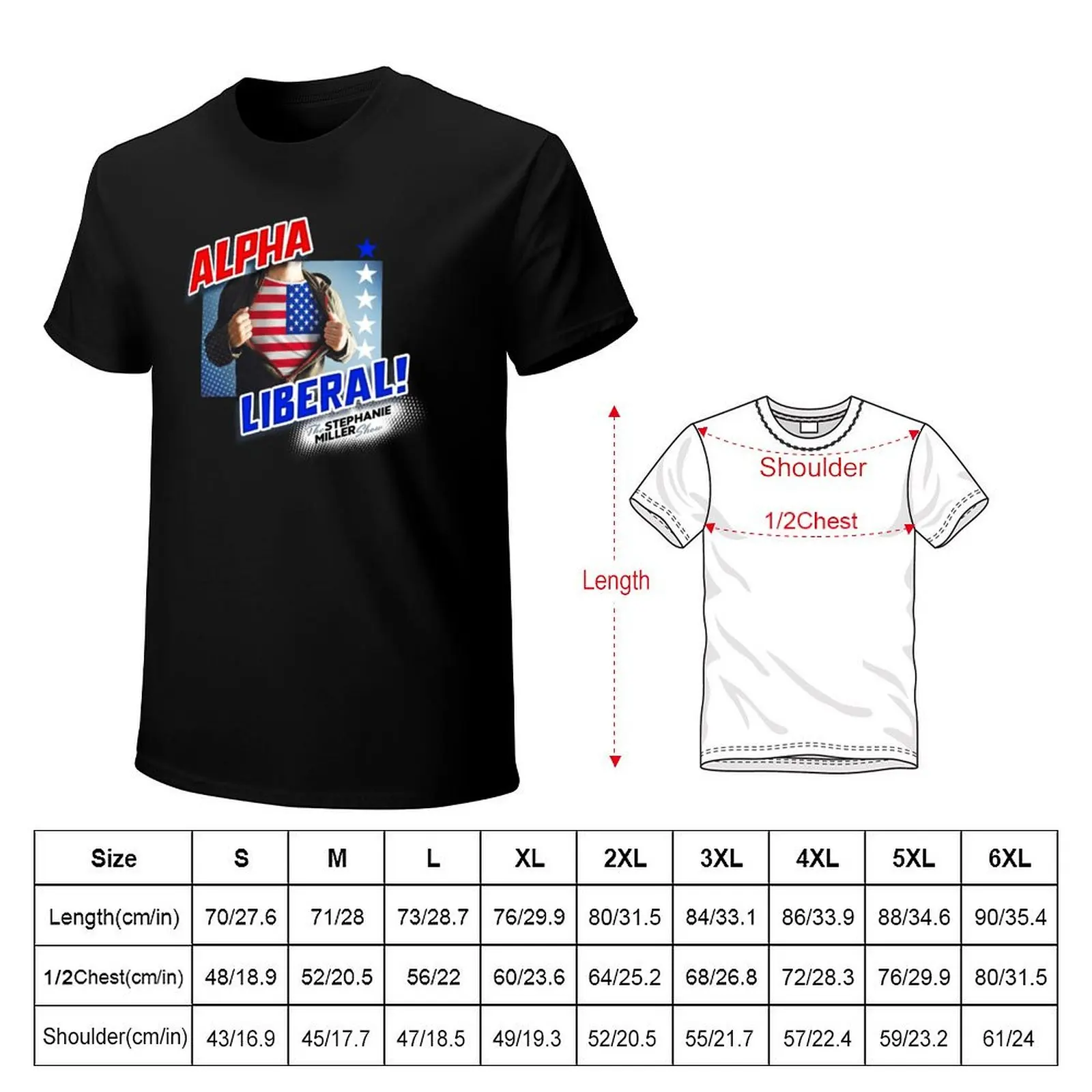 Alpha Liberal (Shirt Rip) - Listener Robert T-Shirt quick drying graphic shirts Louboutins shirts men graphic