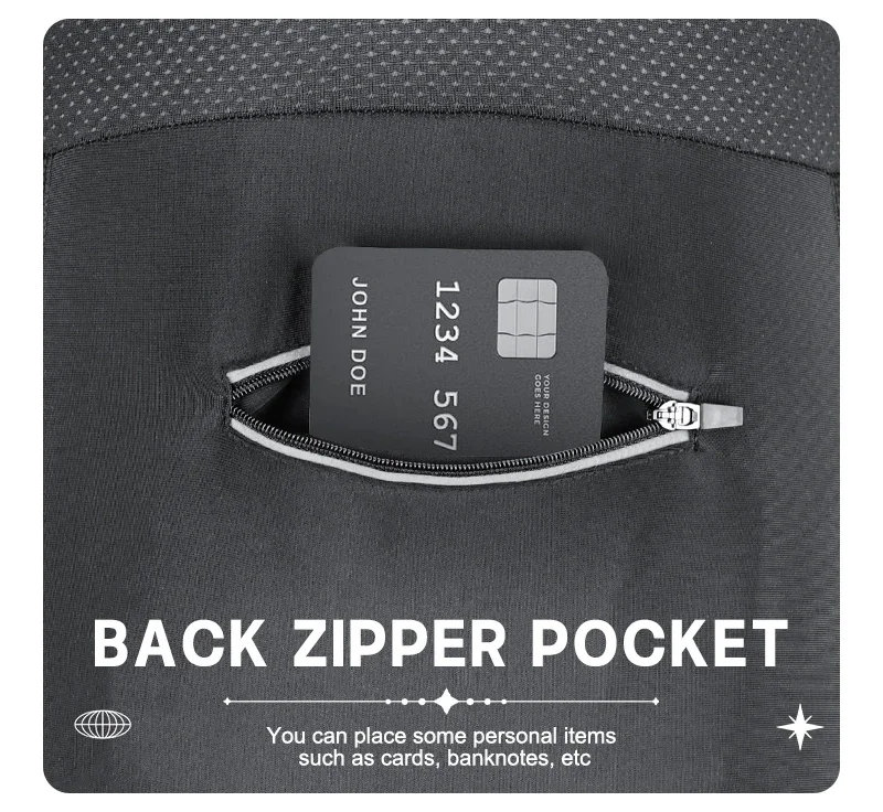 X‑TGER Winter-Fahrrad-Latzhose, Fleece, warm, Fahrrad-Latzhose mit 5D-Polsterung, 3 Taschen, für Herren, Langstrecken-Fahrradhose für kaltes Wetter – Detail 8