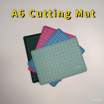 A6自己修復カッティングマット,滑り止め,回転カッティングボード,ミニナイフ,小さな縫製,切断マット,回転布マット
