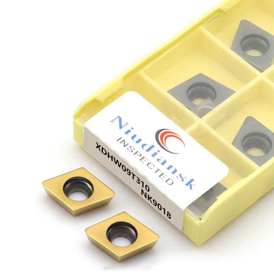 Высококачественные Токарные вставки XDHW060210 NK3030 XDHW09T310 NK9018, токарный инструмент с ЧПУ, фрезерные инструменты, твердосплавные режущие пластины