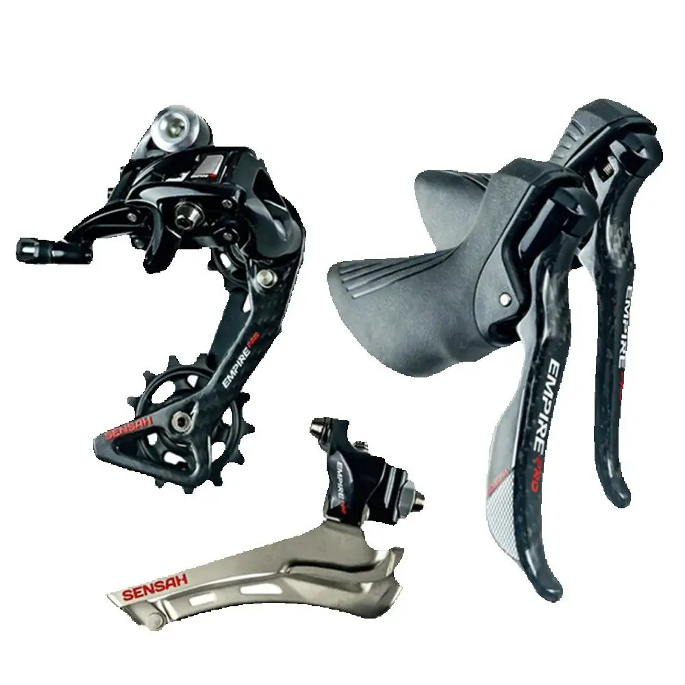

НОВЫЙ 2x12 скоростей EMPIRE PRO 24s шоссейный велосипед Derailluer Groupset из углеродного волокна 12S задние переключатели EMPIRE PRO-4kits-12S