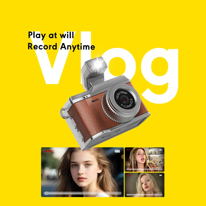 كاميرا رقمية صغيرة 2.5H تسجيل مستمر HD 2K كاميرا كلاسيكية كلاسيكية للأطفال الطلاب تسجيل الدخول كاميرا الجيب هدية 2026 جديد #2