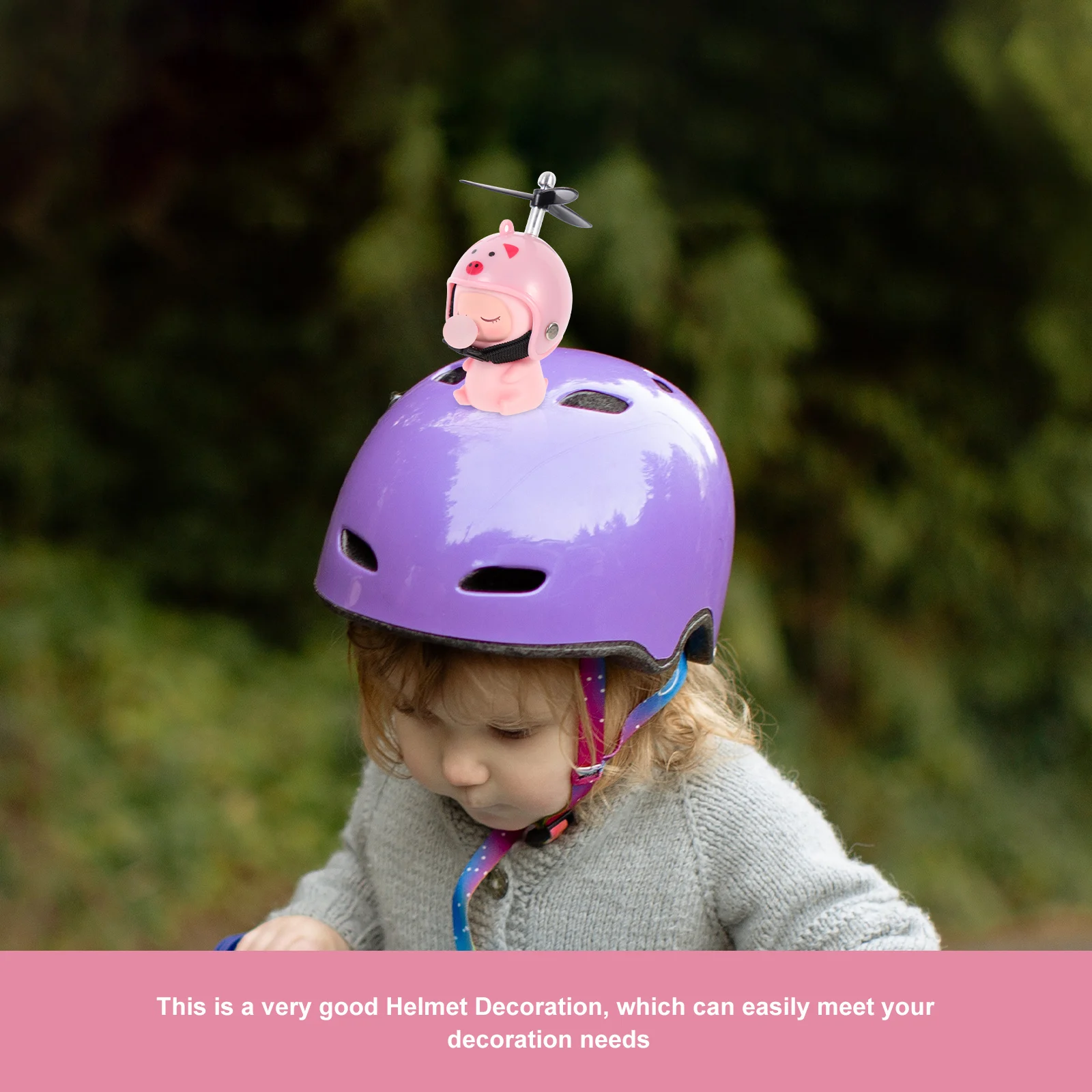 

Creative Kids Decor Reusable Motorcycle Handlebar Ornament Detachable Bike Decoration Premium Durable Accessory