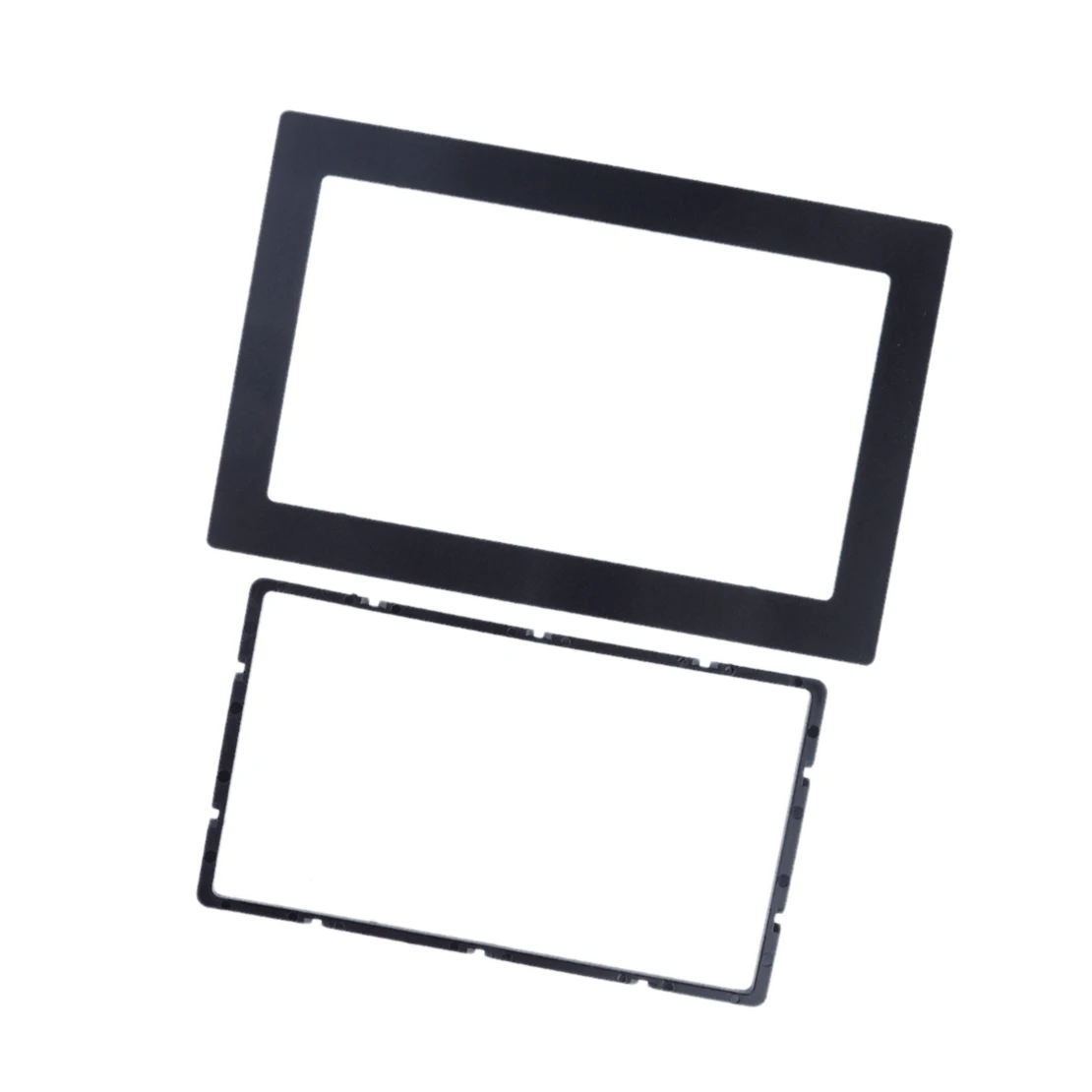 

Universal Car 2 DIN Stereo Radio Navigation Fascia Panel CD DVD Player Frame Trim Black