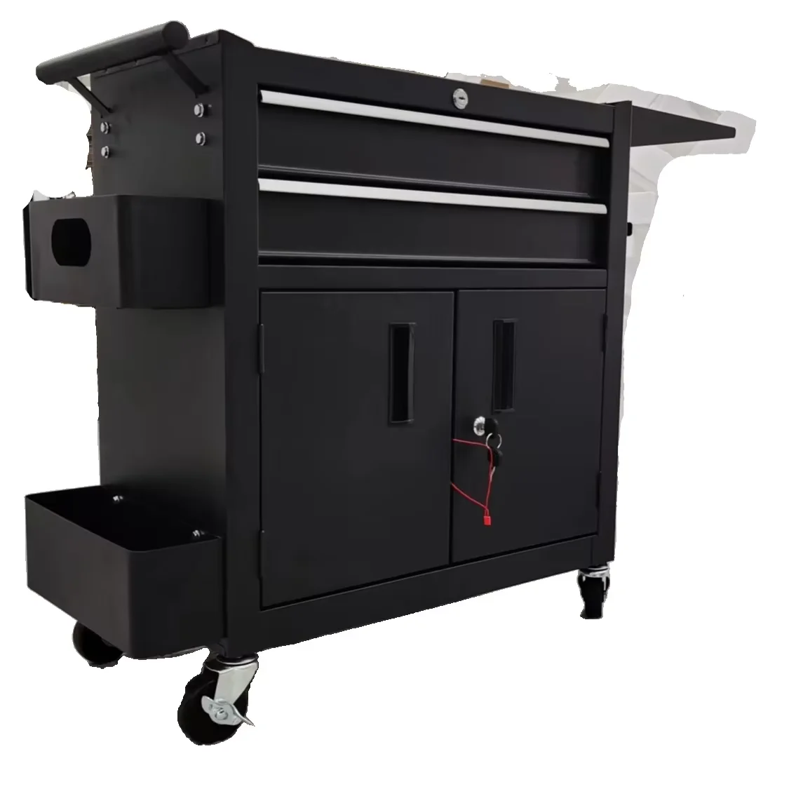 

Huitong Professional Multifunctional Car Maintenance Tool Cart Workshop Maintenance Handcart Parts Cabinet
