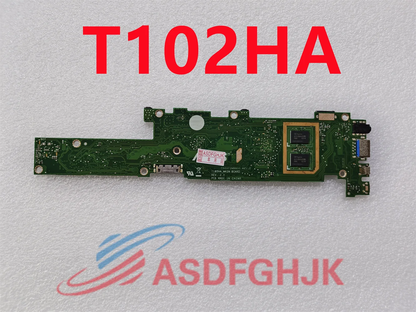 Original T102HA motherboard for ASUS Transformer Mini T102HA motherboard with 4G RAM and 64G/128G SSD DA0XF2MB8D0 test OK