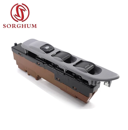 Imagen 2 del producto SORGHUM MK 387782   Para Mitsubishi Canter 12v FUSO FB71B 2007 2008 2009 -2015 interruptor de ventana principal de energía automática botón de Control elevador