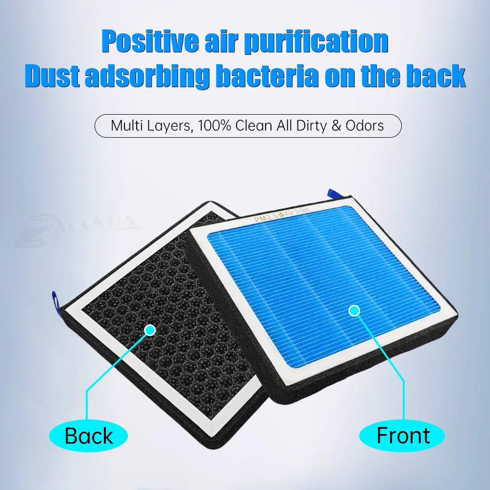 HEPA Cabin Air Filter For Chevrolet Blazer Bolt EV/EUV Camaro Onix Air-Filters Activated Carbon Conditioner Replacement Kits view 3