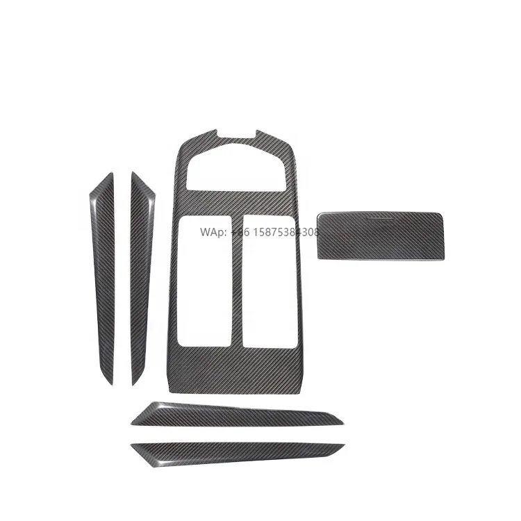 

For Ghibli Auto Car Decoration Accessories Carbon Fiber Interior Trims