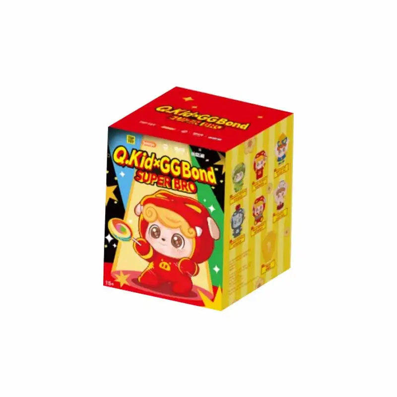 Jotoys Q Kid X GG bond Super Bro Series Blind Box Toy Ornament