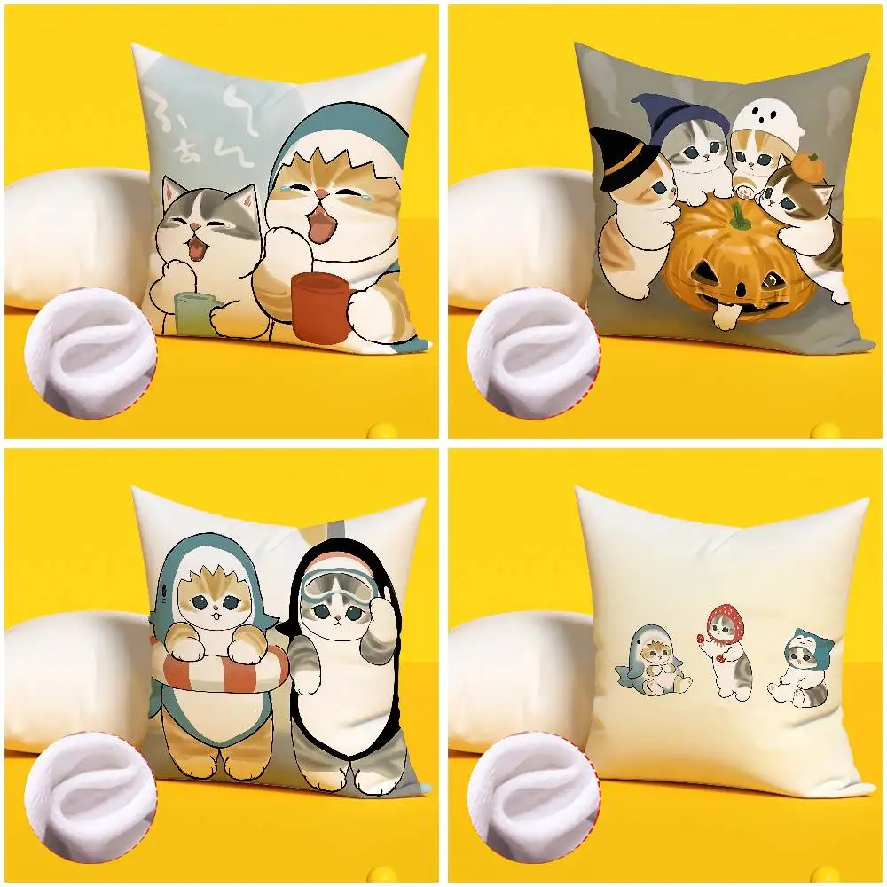 

Cute Mofusand Pillow Case Pillow Cover Decorative Pillowcases Cushions Pillowcase Ornamental Pillows For Living Room Sofa Cushio