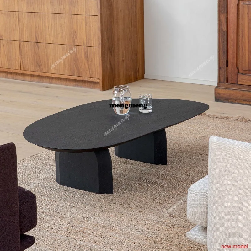 

F182 Solid wood special-shaped coffee table, living room, small household coffee table, modern log coffee table