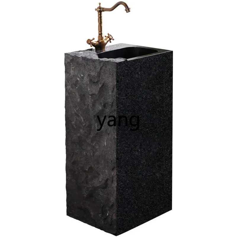 

CCL wash basin, outdoor courtyard light luxury column basin, outdoor garden floor-to-ceiling integrated sink