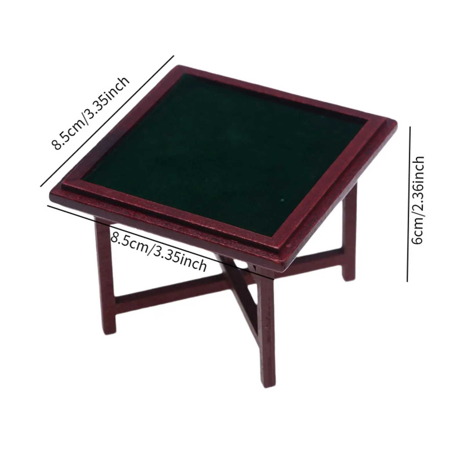 1:12 ミニチュア麻雀セット小さな麻雀家具ごっこおもちゃミニチュア