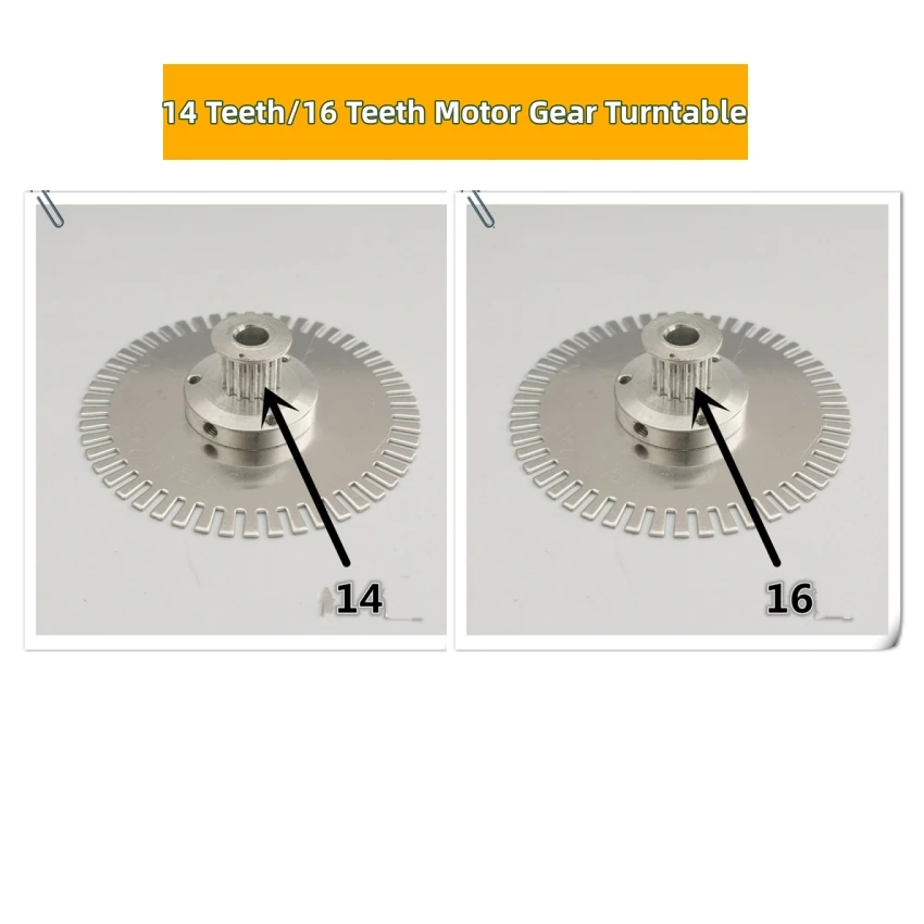 

​14 Teeth/16 Teeth Motor Gear Turntable 230 Beam Light Readout Dial Gears