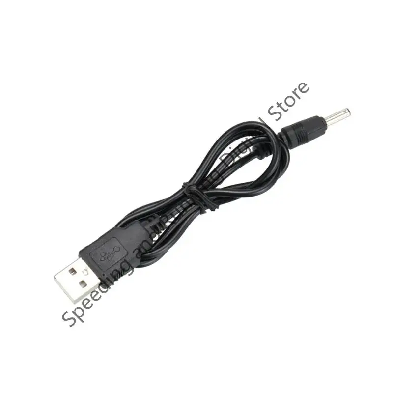 3pcs USB 2.0 A Male To 3.5x1.35mm 3.5mm Plug Barrel Jack 5V DC Power Supply Cord Adapter Charger Cable 3.5*1.35mm