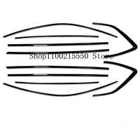 Window Decoration Frame Trim For Volkwagen VW TIGUAN L Pro2024-2025 Stainless steel Full Set Car Window Sills 10PCS/SET