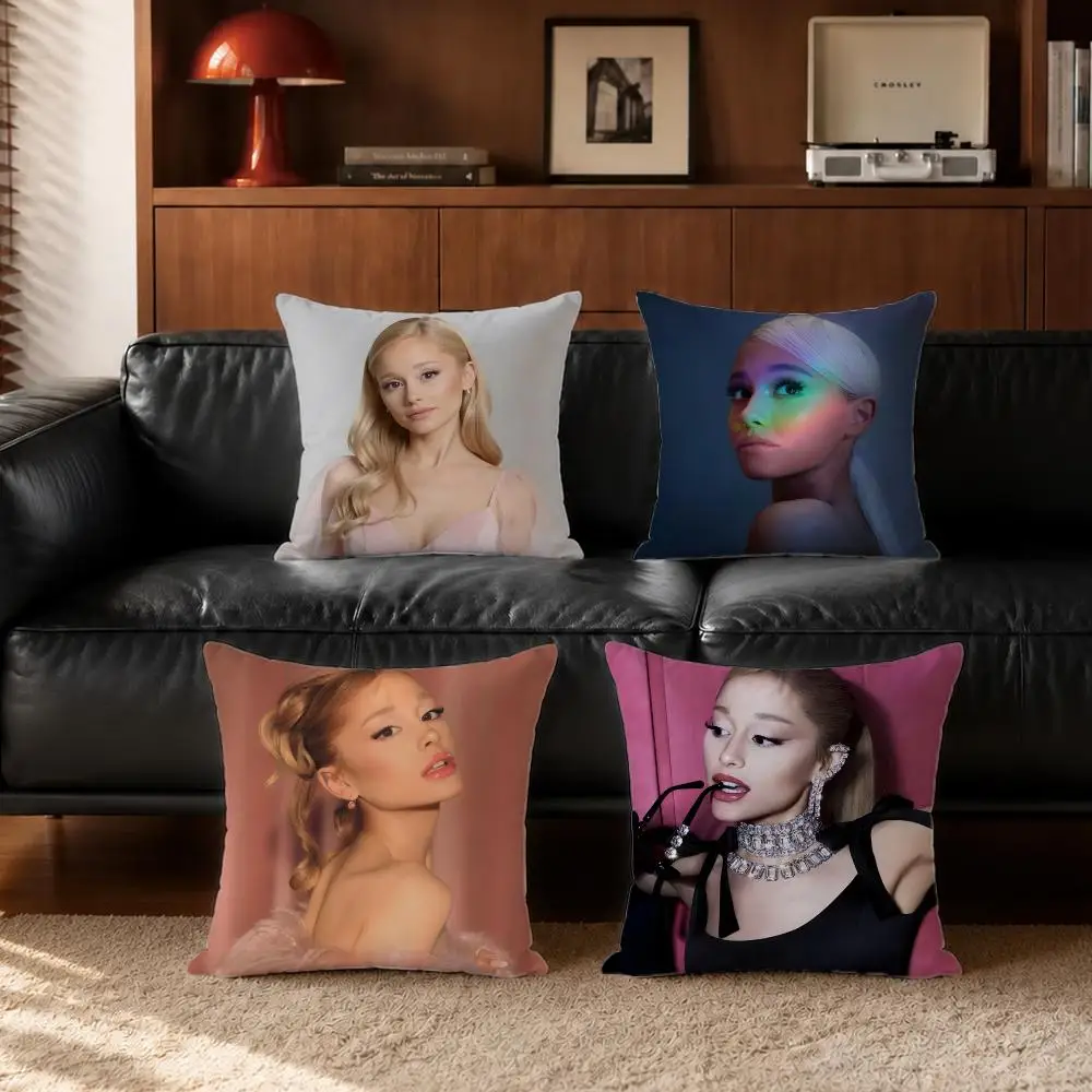 music Ariana Grande Cushion Cover Cushion Cover Set  50x50 45x45 40x40 Pillowcase Decorative Sofa Home Decor