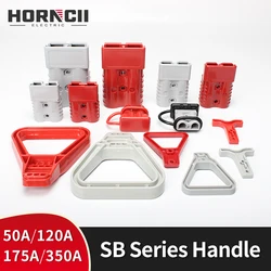 Plastic Handvat 50A 120A 175A 350A Twee Pole Power Connector Accessoires Power T Type & Driehoek Handvat Voor 2 pin Batterij Connector