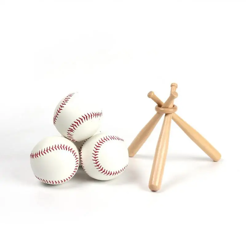 Small Ball Stand Holder DIY Triangle Base Softball Support Stable Small Ball Storage Tabletop Decor Rustic Room Decor Gift