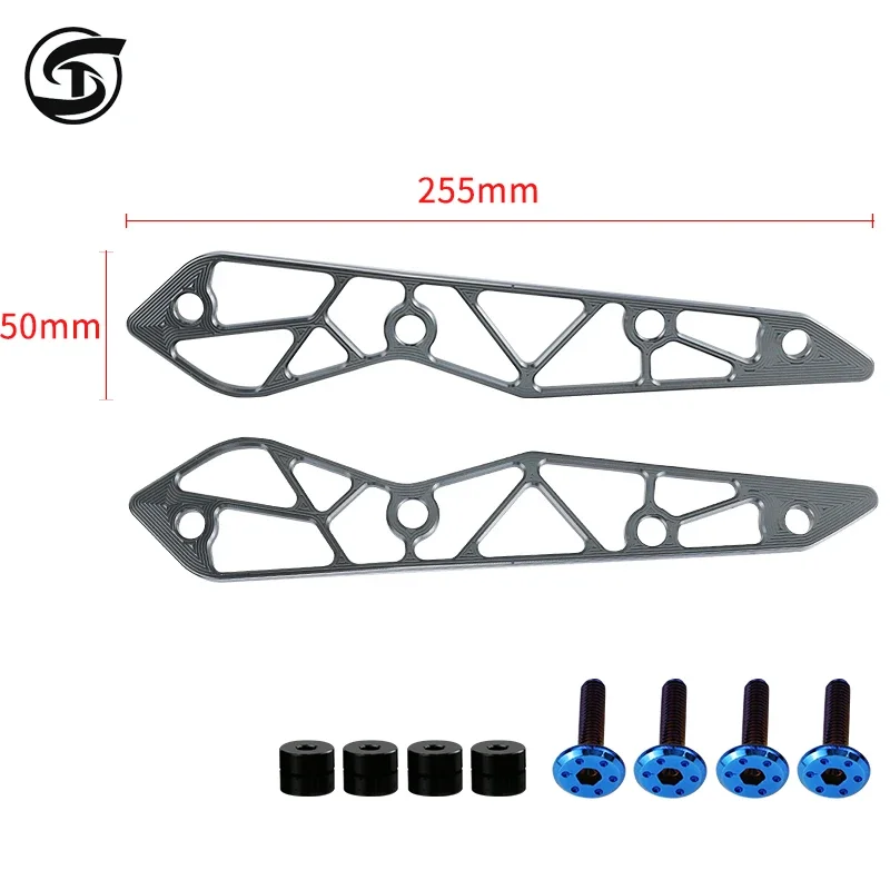 For Yamaha XMAX300 2023-2024 Modified Windshield Decoration Bracket Aluminum Alloy Sports Windshield Fixing Bracket Accessories