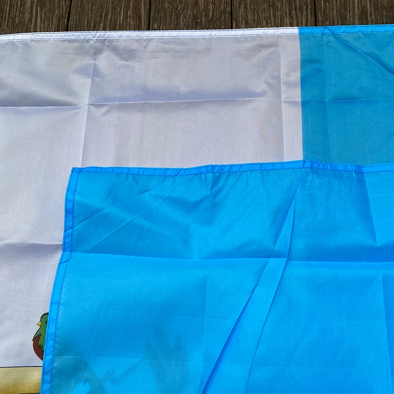 Xvggdg-Bandera de Argentina de 90x150cm, Bandera de fútbol de 3x5 pies, Bandera de poliéster para interiores y exteriores