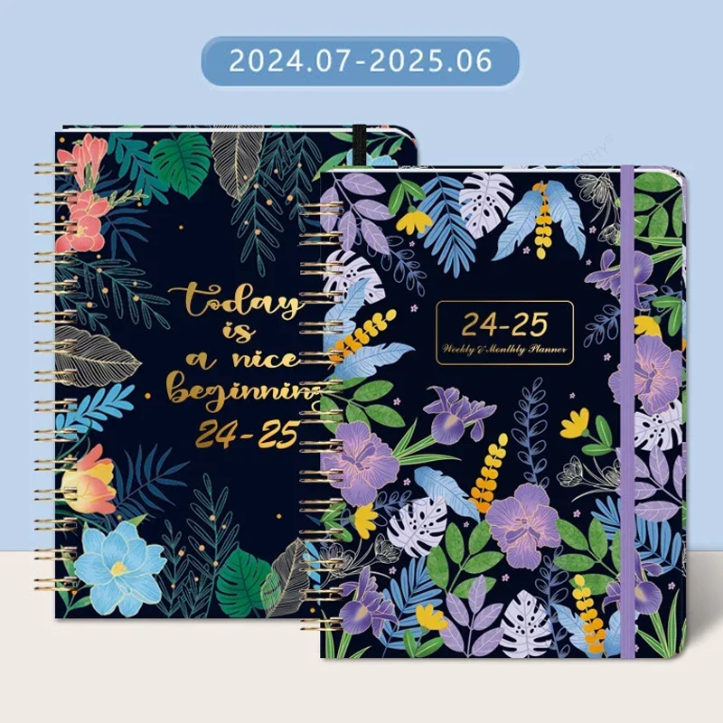 2024-2025 Planner Academic Planner Weekly and Monthly Planner Calendar Weekly Schedule Student Class Notebook