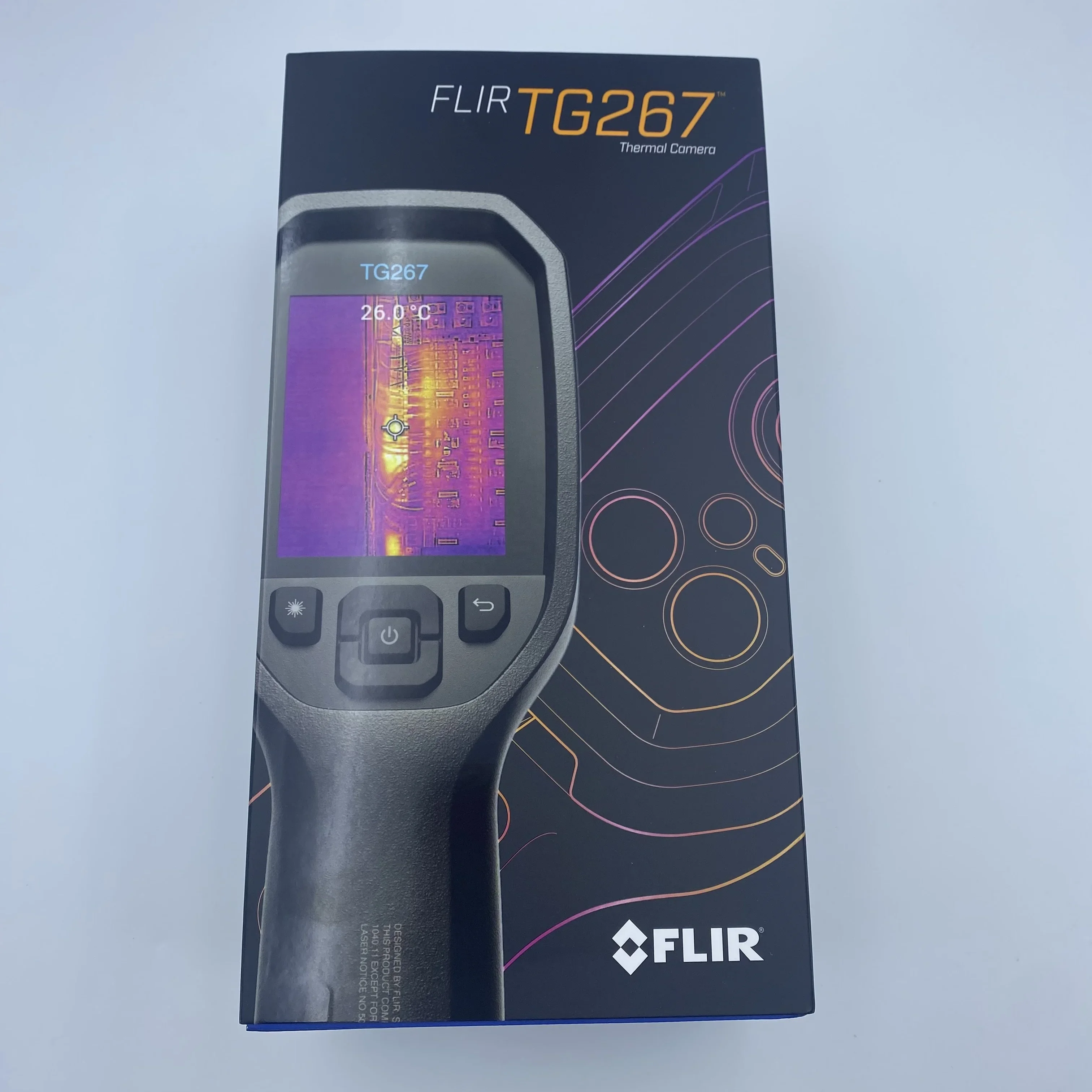 Einstufige IR-Thermometer mit FLIR MSX-Technologie, digitale Wärmebildkamera TG267