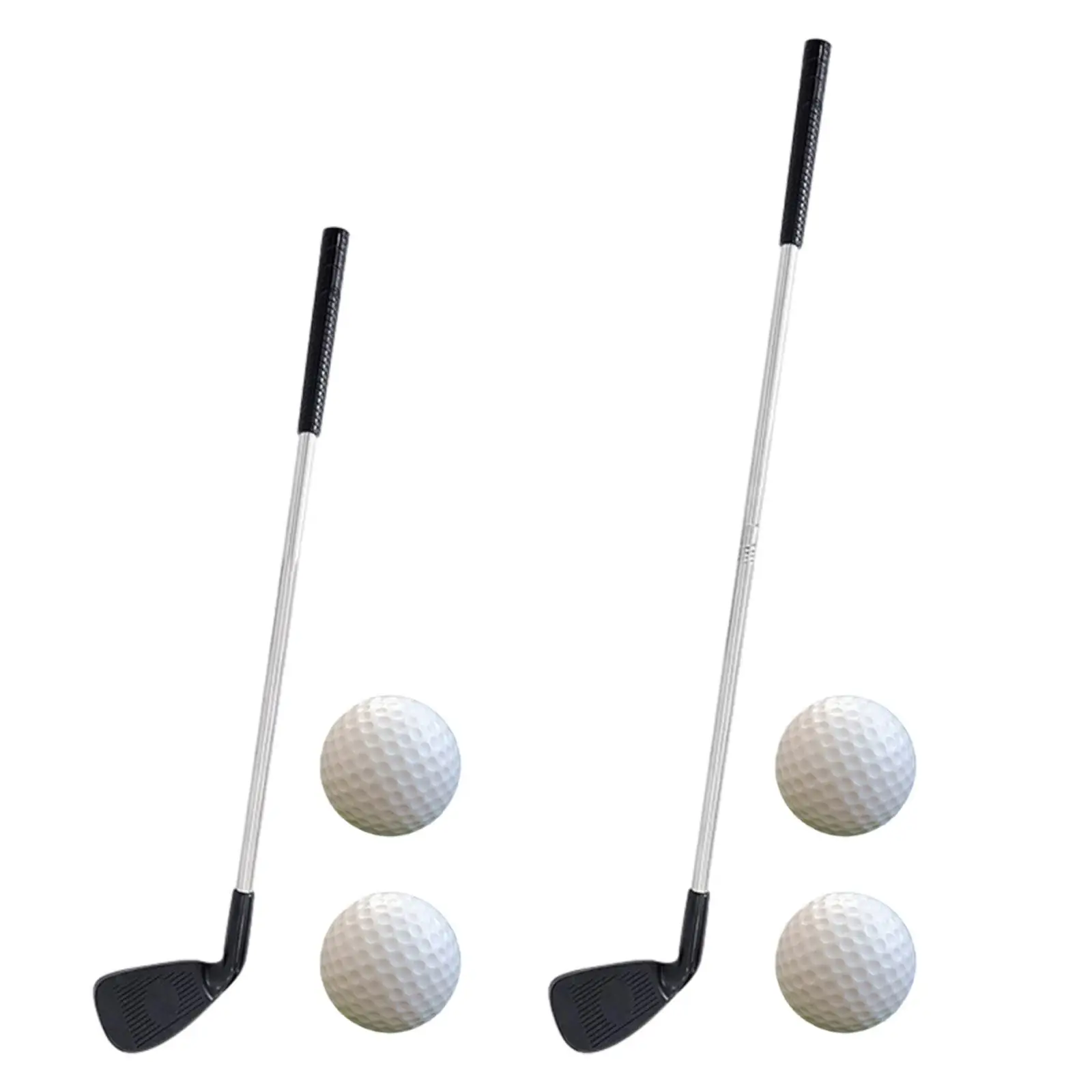 Golf Chipper, Golf Wedge, Golf Chipping Practice Club, Metal Shaft with 2 Balls for Outdoor Toy Parent Child Golf Gift