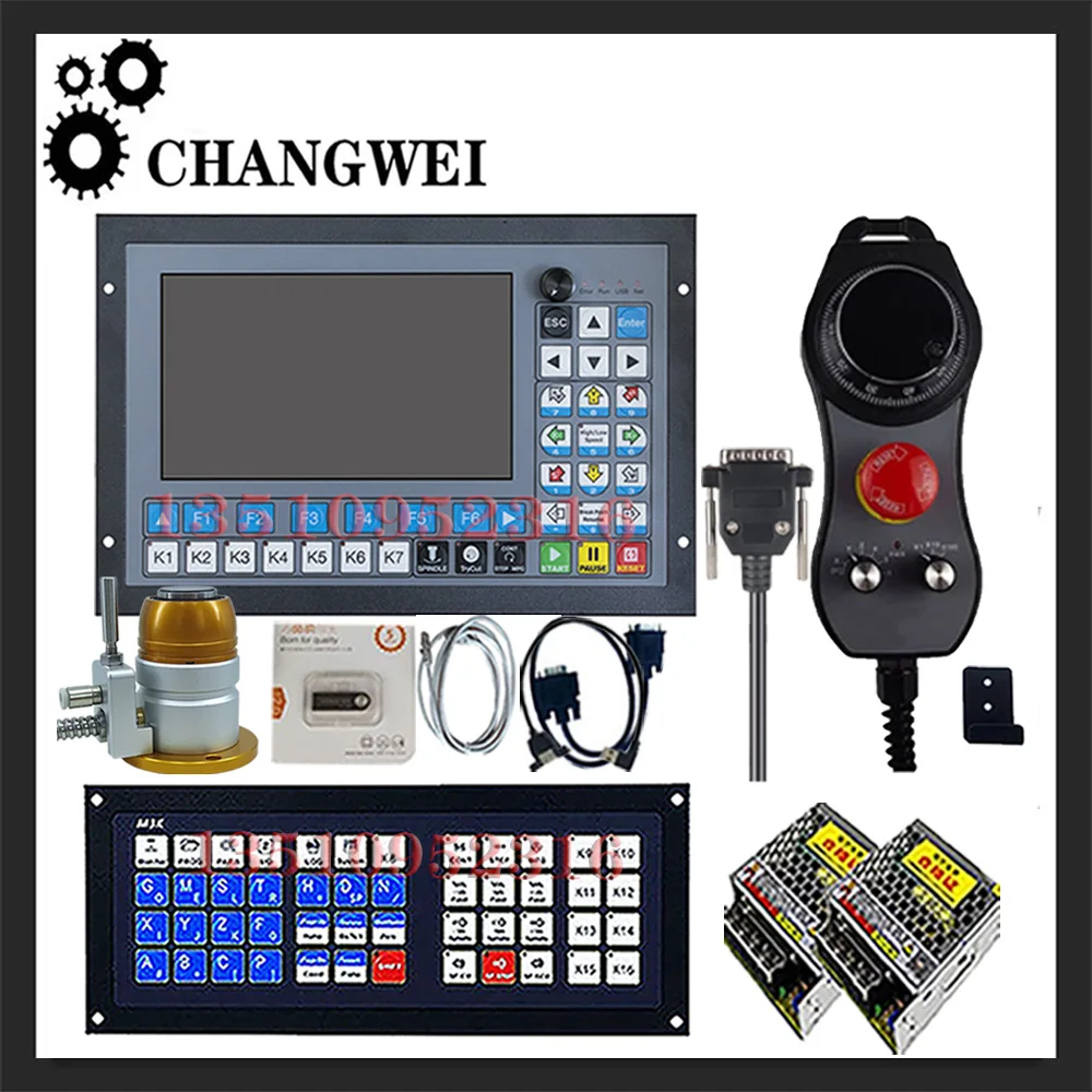 The new CNC controller DDCS-EXPERT/M350 3/4/5 axis supports closed-loop stepping servo dual Y axis ATC instead of DDCSV3.1